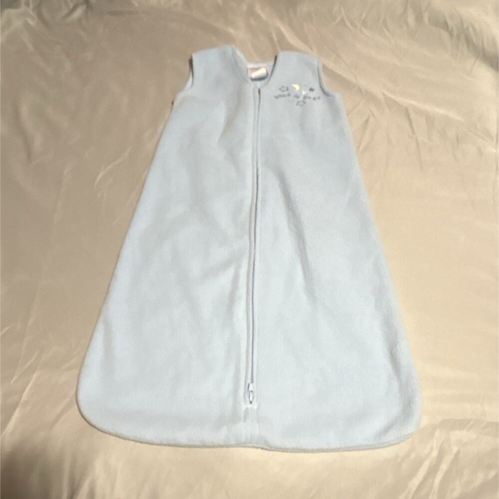 Halo SleepSack Small Fleece Wearable Blanket Blue Moon & Stars
